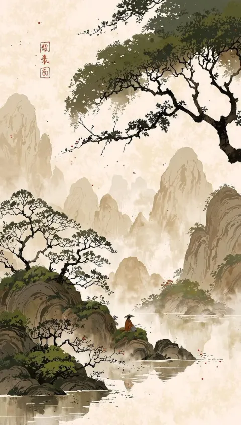 Misty Mountains Solitary Journey