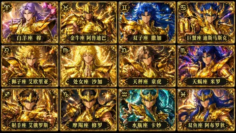 Gold Saints Card Collection