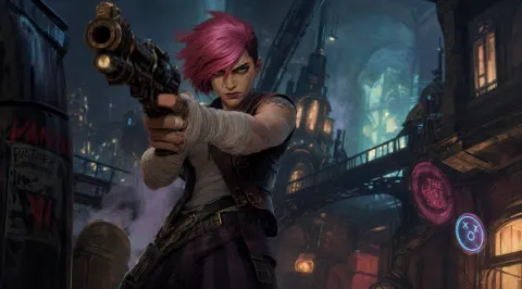 Steampunk Alley Standoff