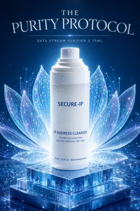 Cyber Lotus Skin Purifier Ad