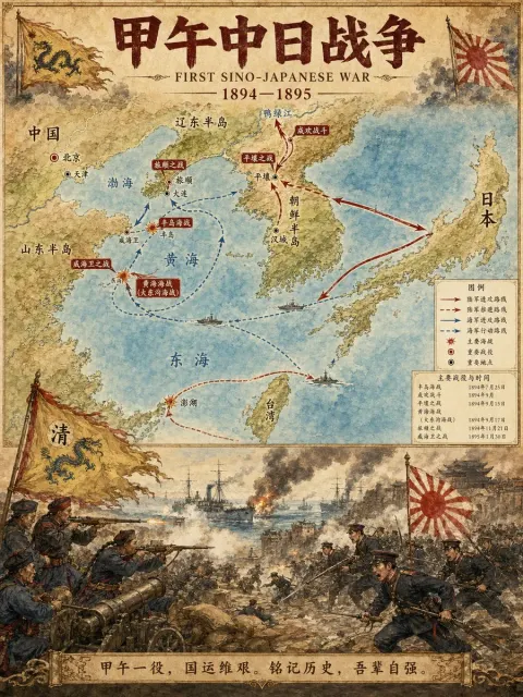 First Sino-Japanese War Illustrated