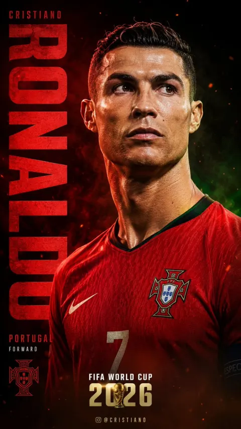 Cinematic World Cup Football Poster