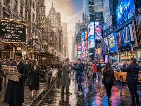 Times Square Eras Seamless Blend