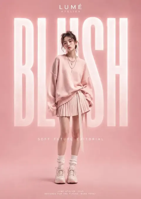 Premium High Fashion Editorial Poster