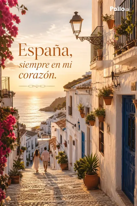 Golden Hour Romance in Spain