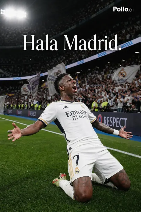 Hala Madrid Night Victory Slide
