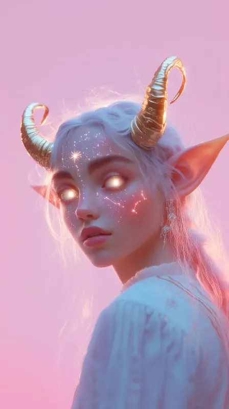 Golden-Horned Radiant Starlight Elf
