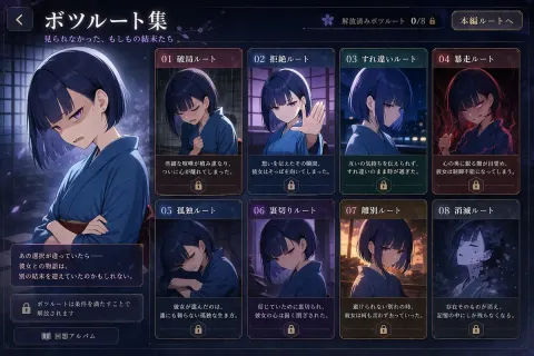 Game UI Deleted Routes
