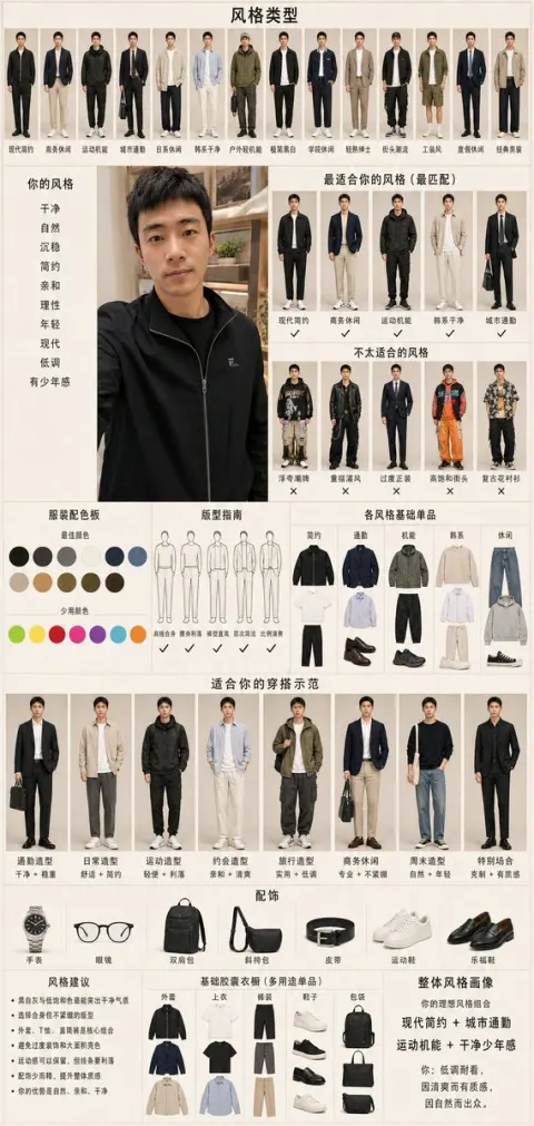Menswear Style Diagnosis Report