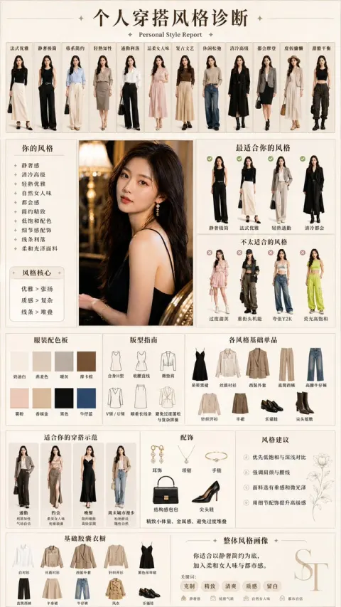 Personal Fashion Style Diagnosis Report