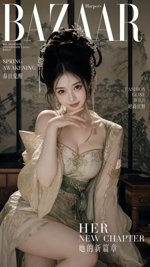 Chinese Beauty Fashion Editorial