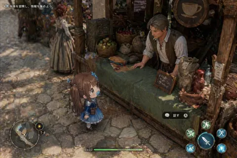 Chibi Adventurer at Medieval Market