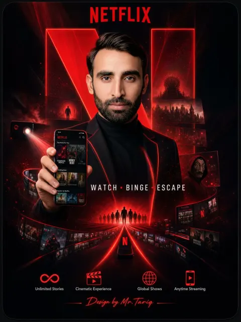 Netflix Dark Luxury Poster