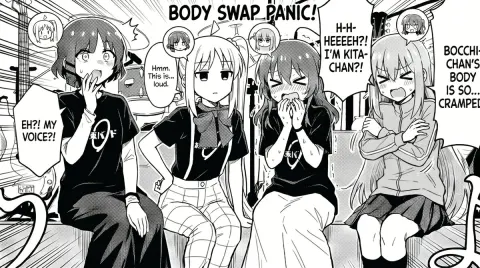 Rock Band Body Swap Panic