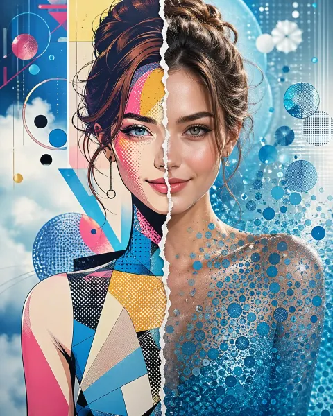 Torn Duality Portrait