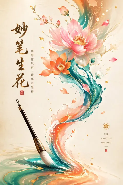 Eastern Ink Blooms Commercial Art