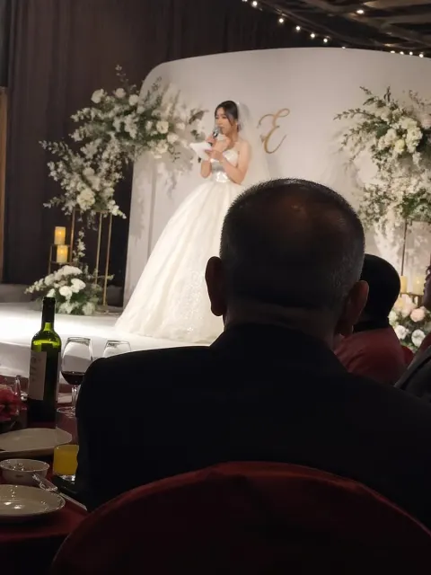 iPhone Candid Wedding Shot
