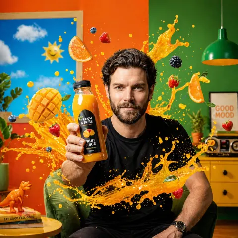 Energetic Juice Ad