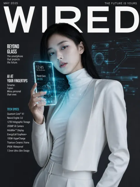 Ultra-Realistic Tech Cover