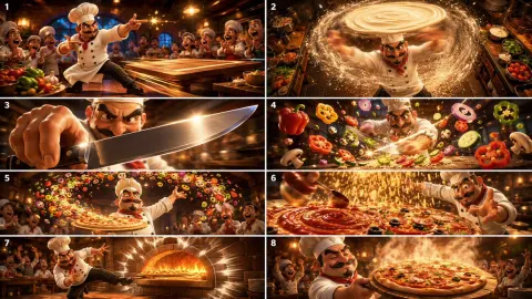 Kung Fu Chef Speed Cooking