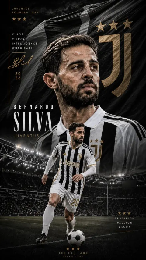 Luxury Juventus Football Poster