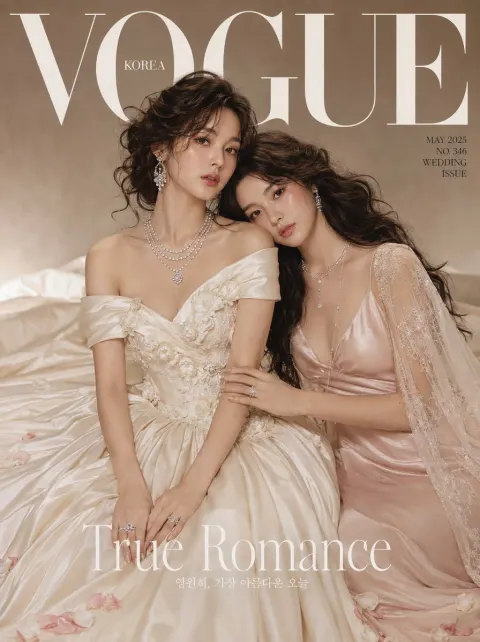 Luxury Bridal Vogue Cover Shoot