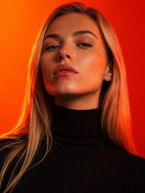 Hyperreal Fashion Portrait Masterpiece