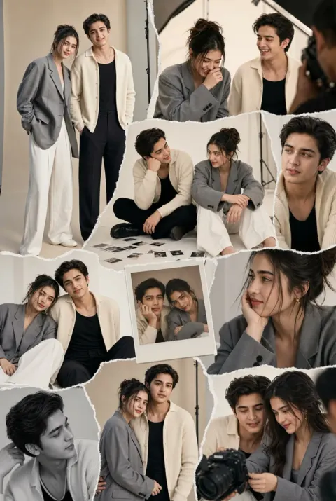 Anonymous Couple Fashion Collage