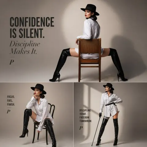 Luxury Fashion Editorial Confidence