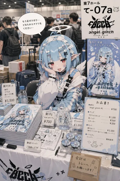 Doujin Circle Vendor Daily Life
