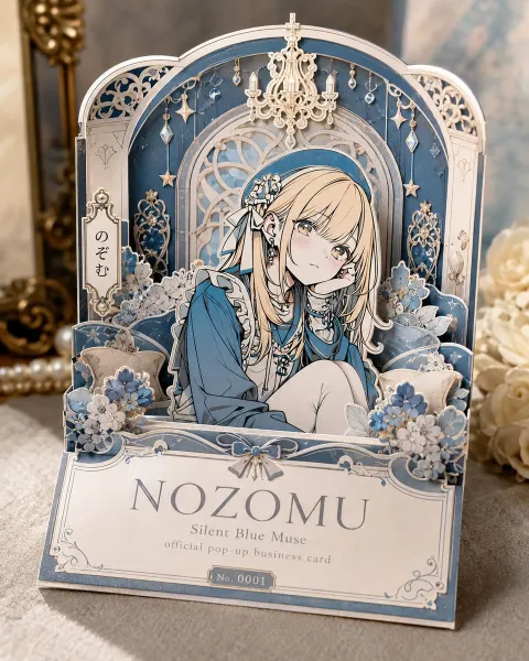 Nozomu Pop-Up Dimensional Card