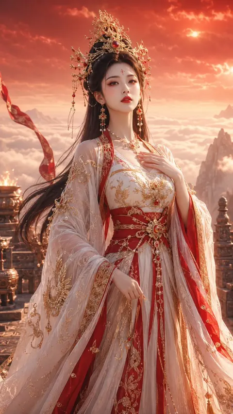 Tang Dynasty Goddess Ritual Portrait