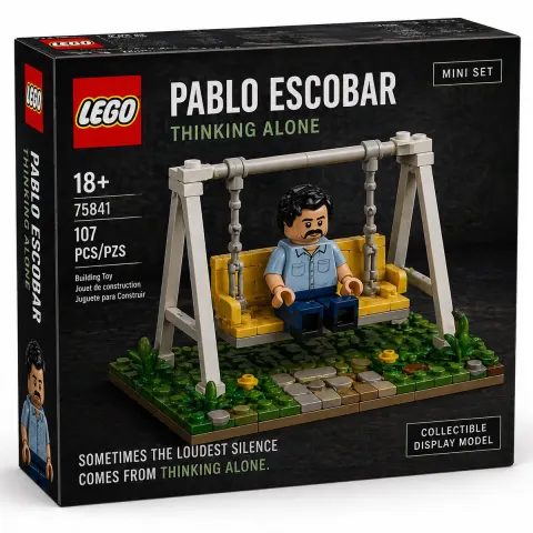 Escobar LEGO Box Parody