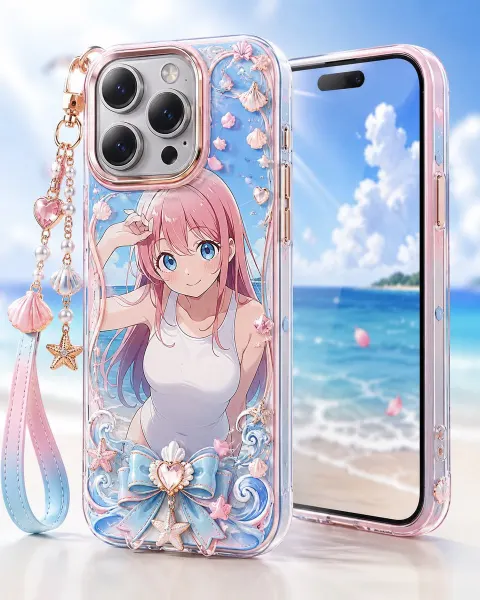 Dreamy Beach Phone Case Render