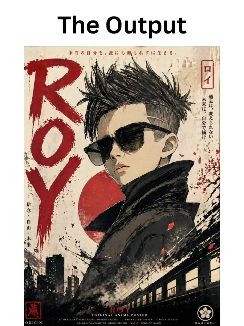 Original Anime Poster Design