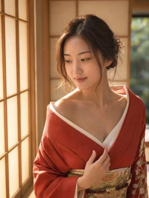 Japanese Kimono Portrait Shoot
