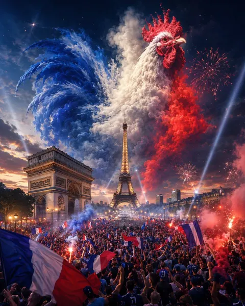Paris Celebration Fantasy Rooster