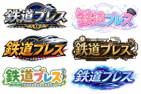Six Railway Logo Styles