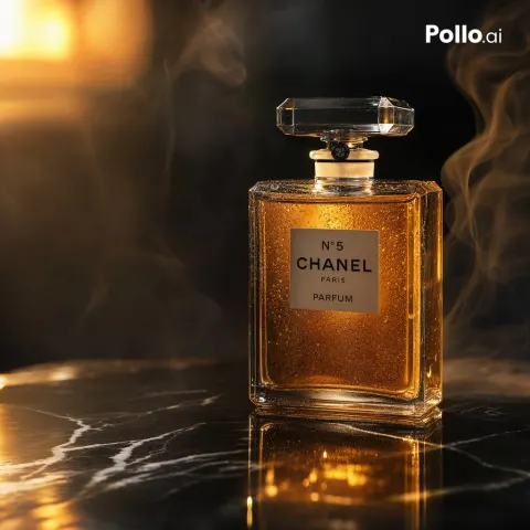 Luxury Perfume Cinematic Glow