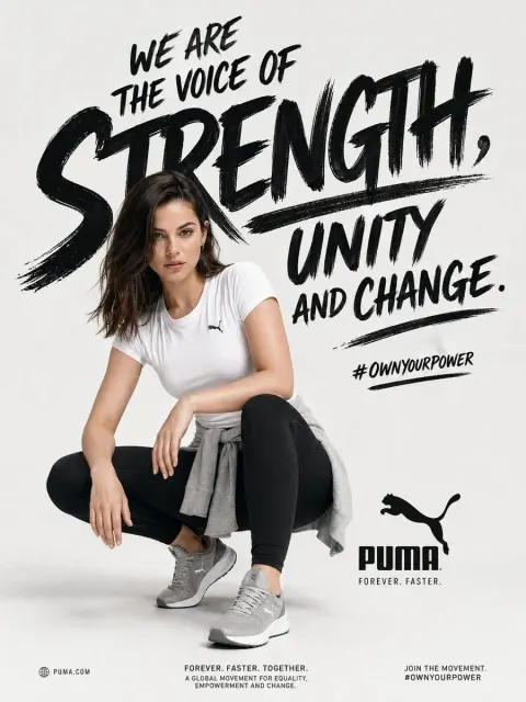 Ultra Realistic Modern Sportswear Poster