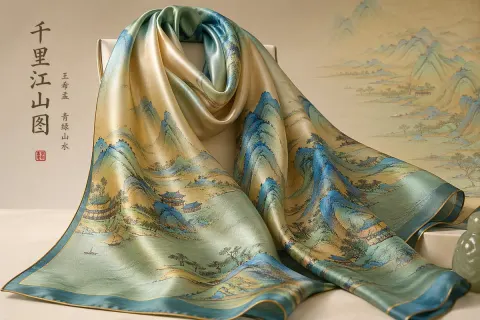 Imperial Art Silk and Porcelain