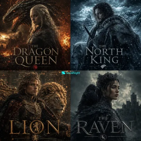 Epic Fantasy Character Posters