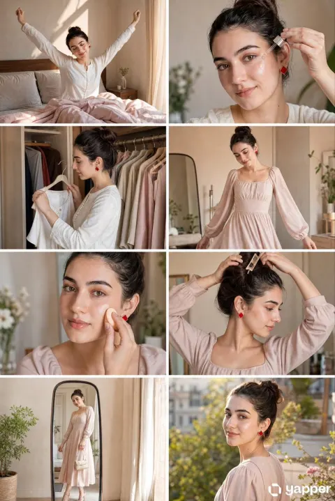 Cinematic GRWM Storyboard