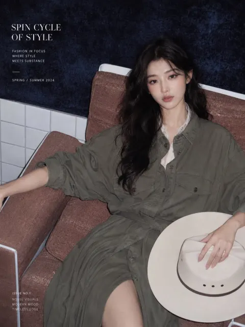 High Fashion Editorial Cover Portrait