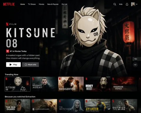 Streaming Homepage UI Design
