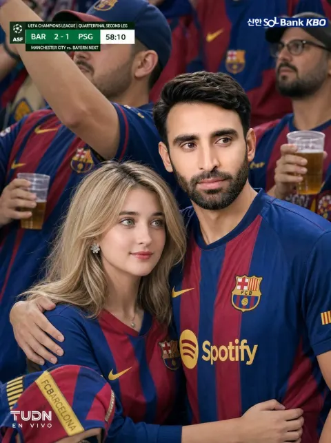Barca Fans Stadium Broadcast Shot