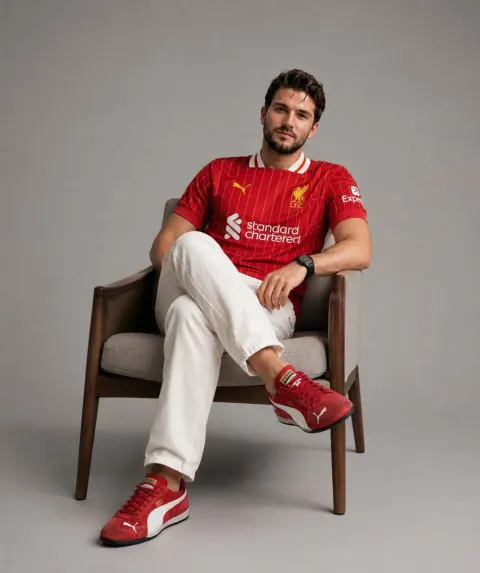 Liverpool FC Fashion Portrait