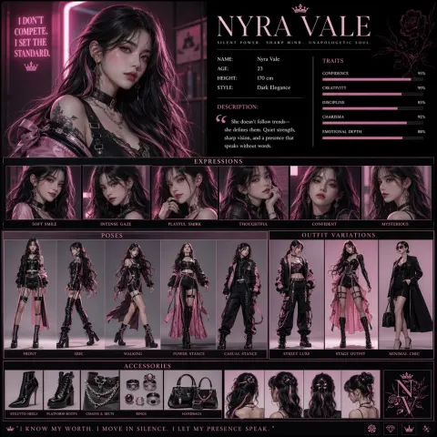 Luxury Pink Concept Poster