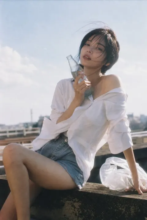 Summer Rooftop Film Beauty