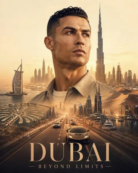 Dubai Luxury Commercial Poster Design